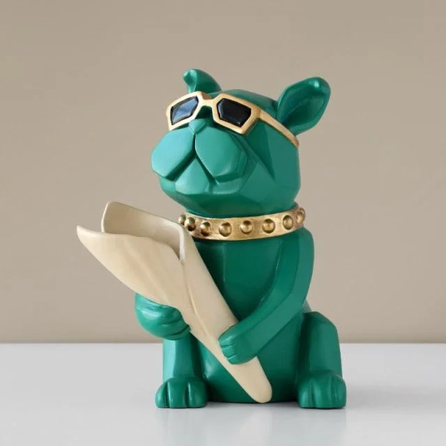 Cool Bulldog Statue Vase -  - #tag1#