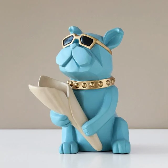 Cool Bulldog Statue Vase -  - #tag1#