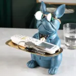Cool French Bulldog Golden Tray tag1