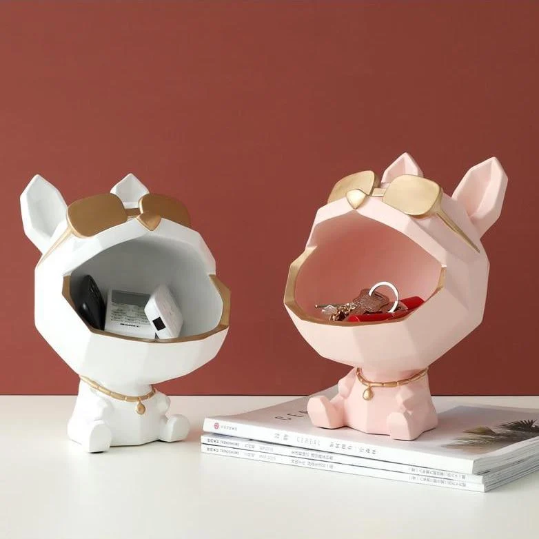 Cool Geometric Bulldog Storage -  - #tag1#