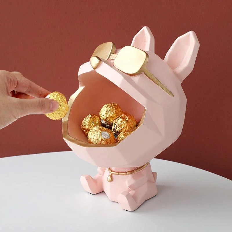 Cool Geometric Bulldog Storage -  - #tag1#