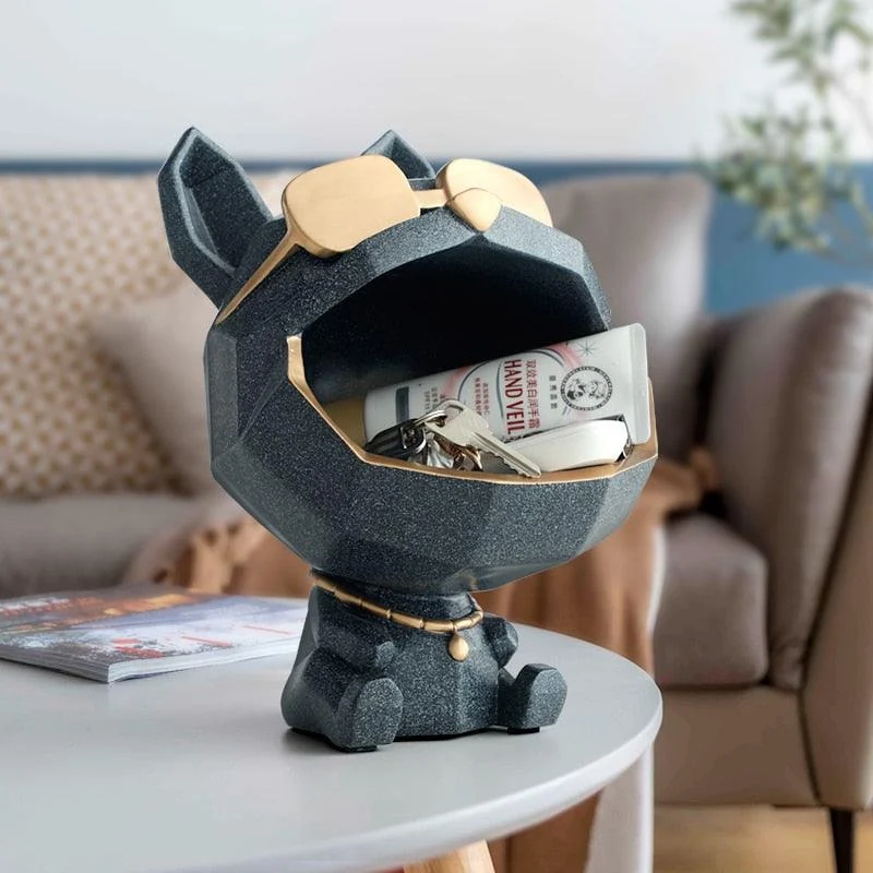Cool Geometric Bulldog Storage -  - #tag1#