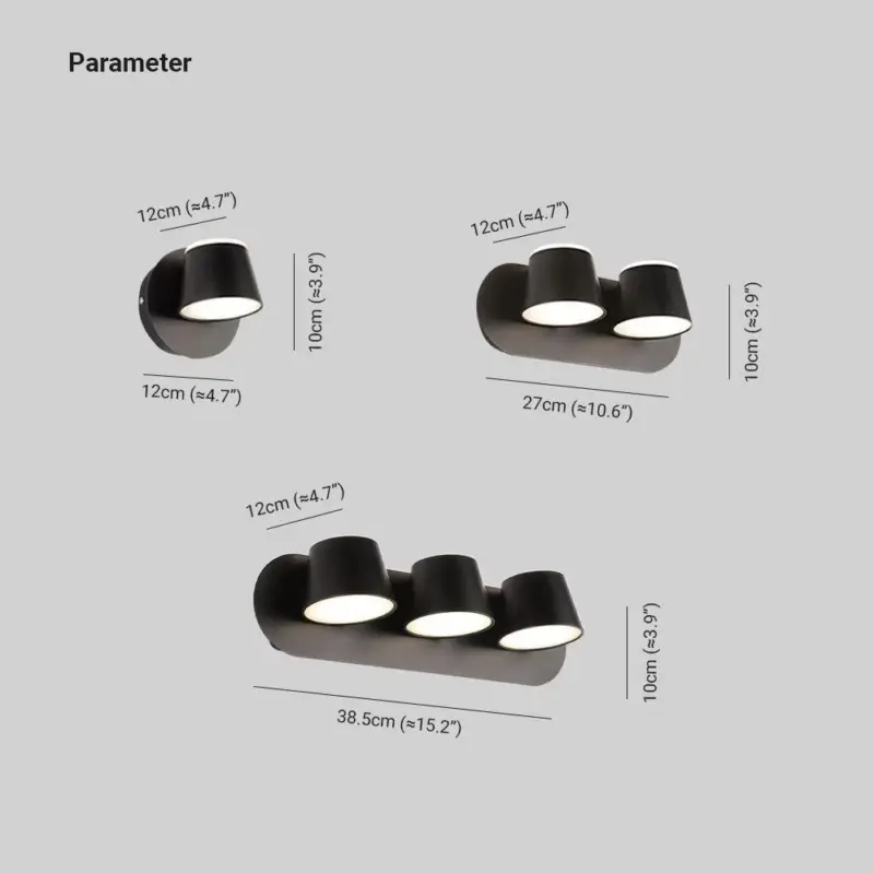 Cooley_Modern_LED_Wall_Lamp_Black_Bath-Bedroom_Metal_Acrylic_1-2-3-Light_-_-_tag1_-4188609 Cooley Modern LED Wall Lamp Black Bath Bedroom Metal Acrylic 1 2 3 Light tag1