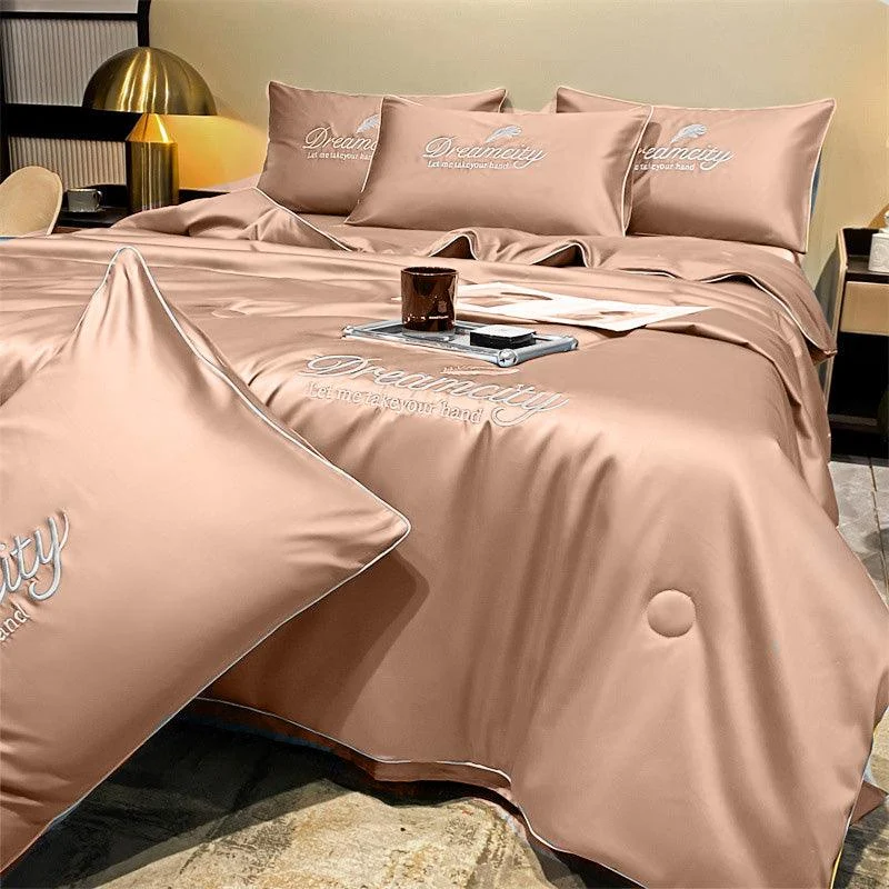 Cooling Duvet - LuxeCool - Breathable Ice Silk - Summer Duvet -  - #tag1#