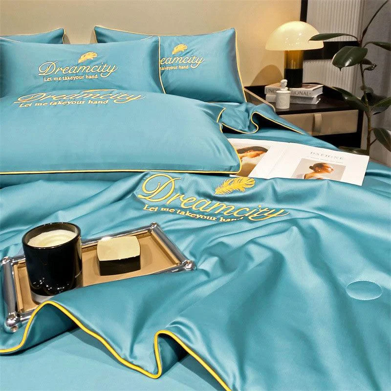 Cooling Duvet - LuxeCool - Breathable Ice Silk - Summer Duvet -  - #tag1#
