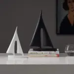 Copacabana Sailing Boat Decor tag1