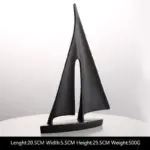 Copacabana Sailing Boat Decor tag1