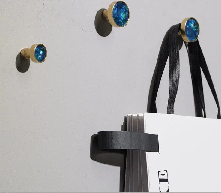 Copper Decorative Elegance Stone Wall Hook -  - #tag1#