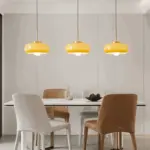 Copper Dome Light Retro Orange White Bauhaus LED Pendant Light tag1