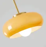 Copper Dome Light Retro Orange White Bauhaus LED Pendant Light tag1