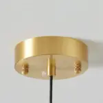 Copper Dome Light Retro Orange White Bauhaus LED Pendant Light tag1