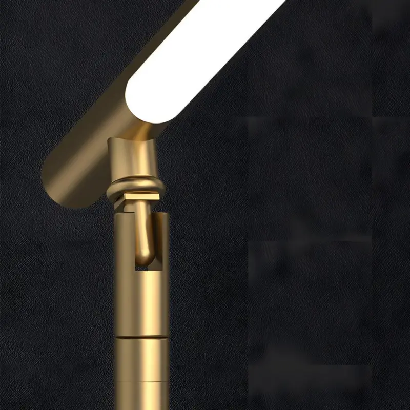 Copper Linear Brass LED Desk Lamp with Adjustable Direction tag1