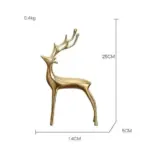 Copper_Reindeer_Sculpture_-_-4164793 Copper Reindeer Sculpture