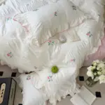 Coquette Aesthetic Ruffle Bedding Set tag1