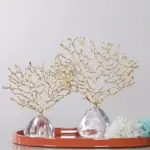 Coral Crystal Tree Sculpture tag1