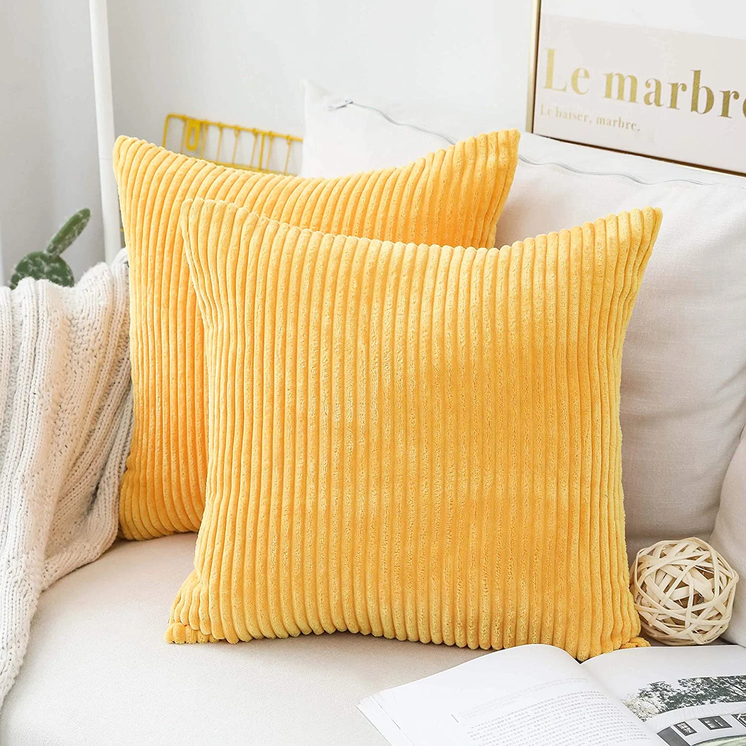 Corduroy Pillow Cover -  - #tag1#