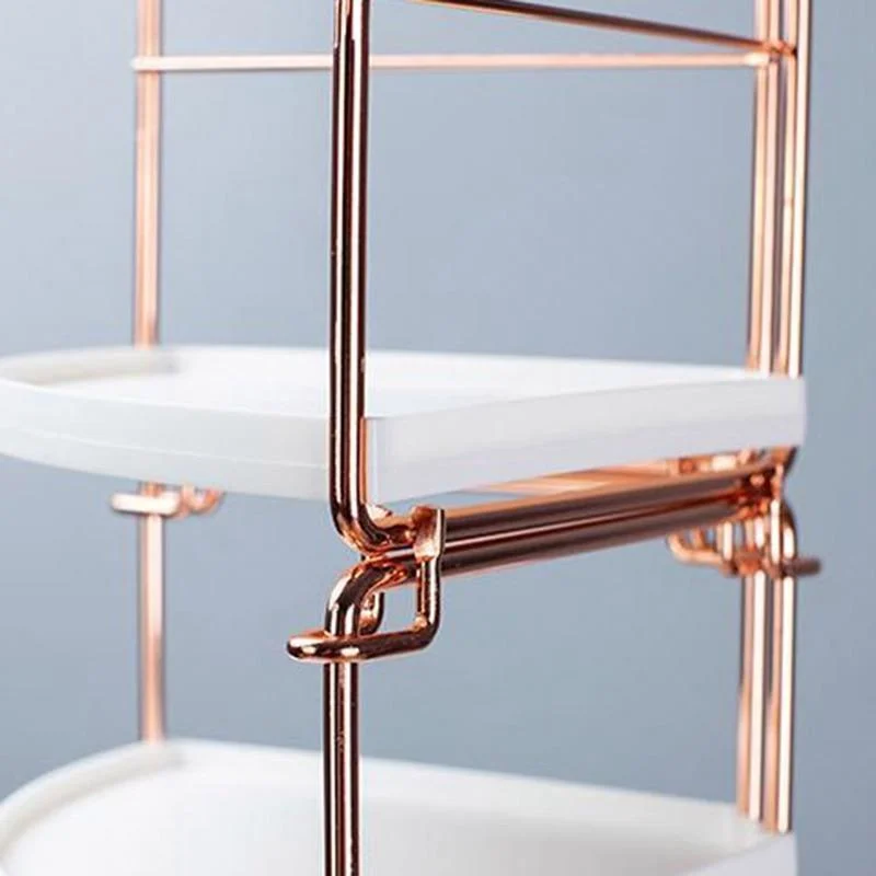 Corner Rose Gold Storage Rack -  - #tag1#