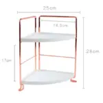 Corner Rose Gold Storage Rack tag1