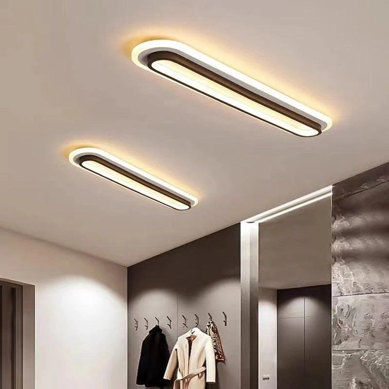 Corridor Flush Mount Ceiling Light Rectangular 2 Colour -  - #tag1#