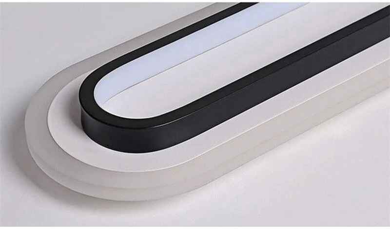Corridor Flush Mount Ceiling Light Rectangular 2 Colour -  - #tag1#