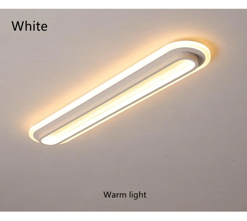 Corridor Flush Mount Ceiling Light Rectangular 2 Colour -  - #tag1#