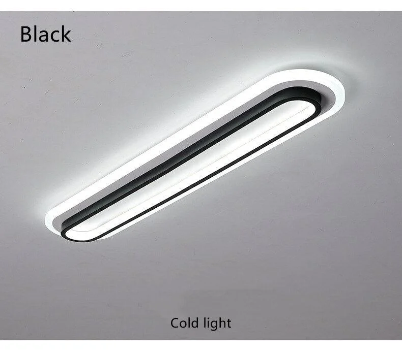 Corridor Flush Mount Ceiling Light Rectangular 2 Colour -  - #tag1#