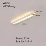 Corridor_Flush_Mount_Ceiling_Light_Rectangular_2_Colour_-_-_tag1_-4189862 Corridor Flush Mount Ceiling Light Rectangular 2 Colour tag1