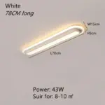 Corridor_Flush_Mount_Ceiling_Light_Rectangular_2_Colour_-_-_tag1_-4189871 Corridor Flush Mount Ceiling Light Rectangular 2 Colour tag1