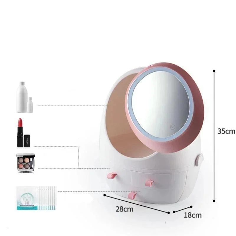 Cosmetics Storage Mirror -  - #tag1#