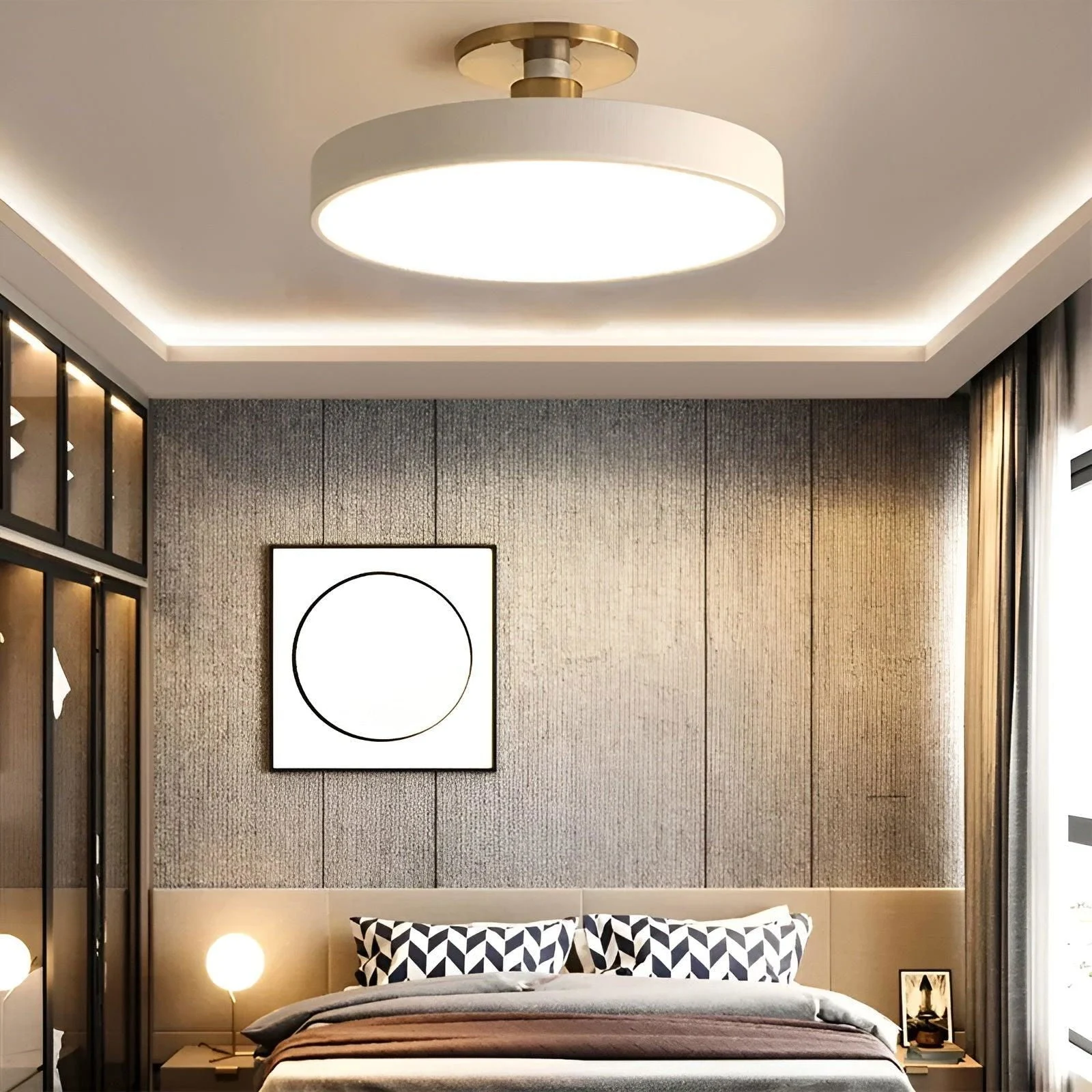 CosmicCircle - Slim round LED ceiling light -  - #tag1#