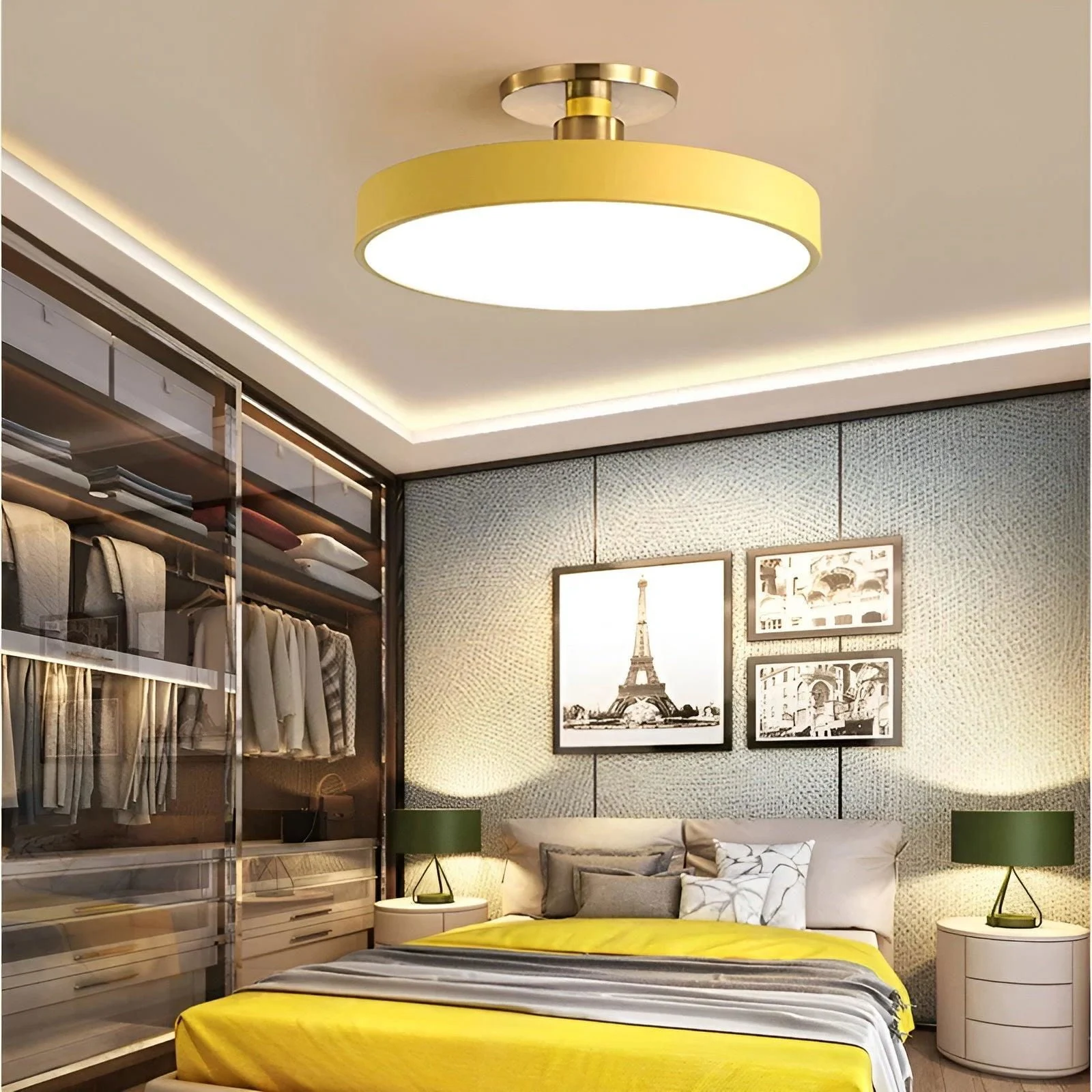CosmicCircle - Slim round LED ceiling light -  - #tag1#
