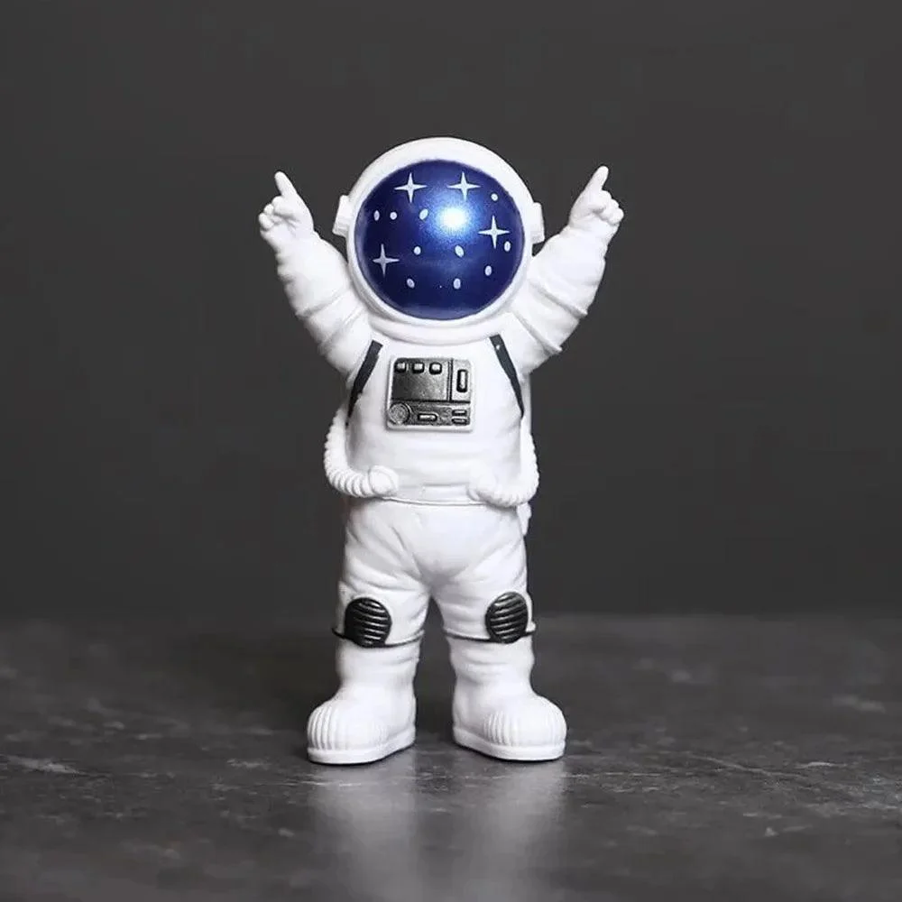 Cosmic Crew: Astronaut Sculptures for Inspired Desktop Adventures -