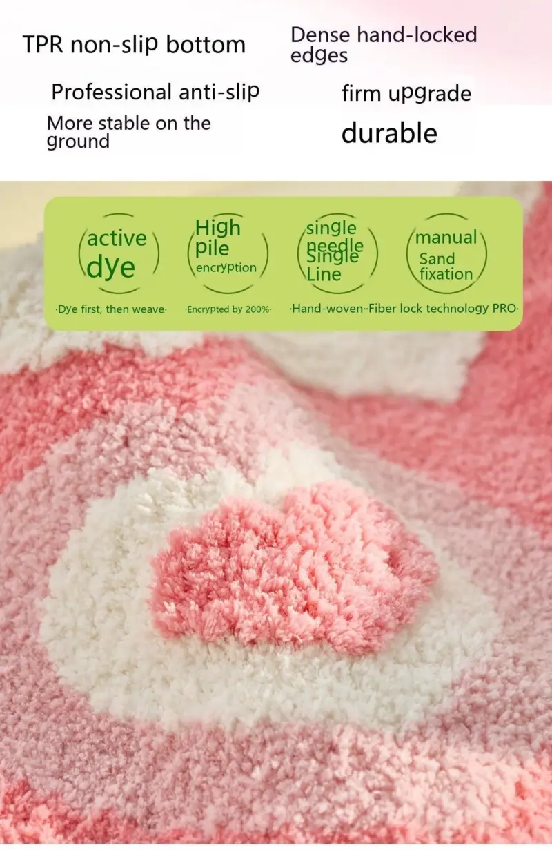 Cosmic Hearts Rug tag1