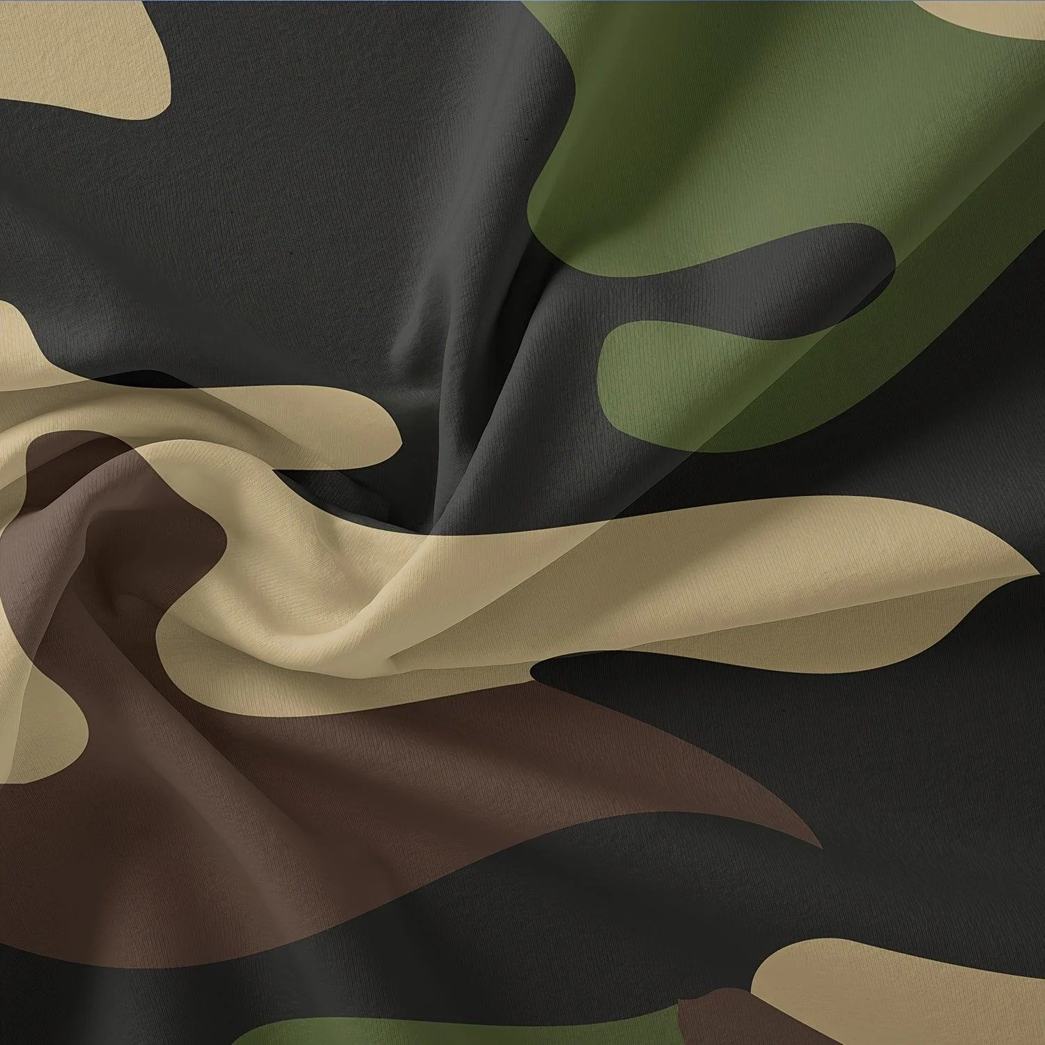 CosyNest - Camouflage Print Duvet Cover Bedding Set -  - #tag1#