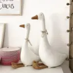 Cottagecore Goose Doll Plush Toy Pillow tag1