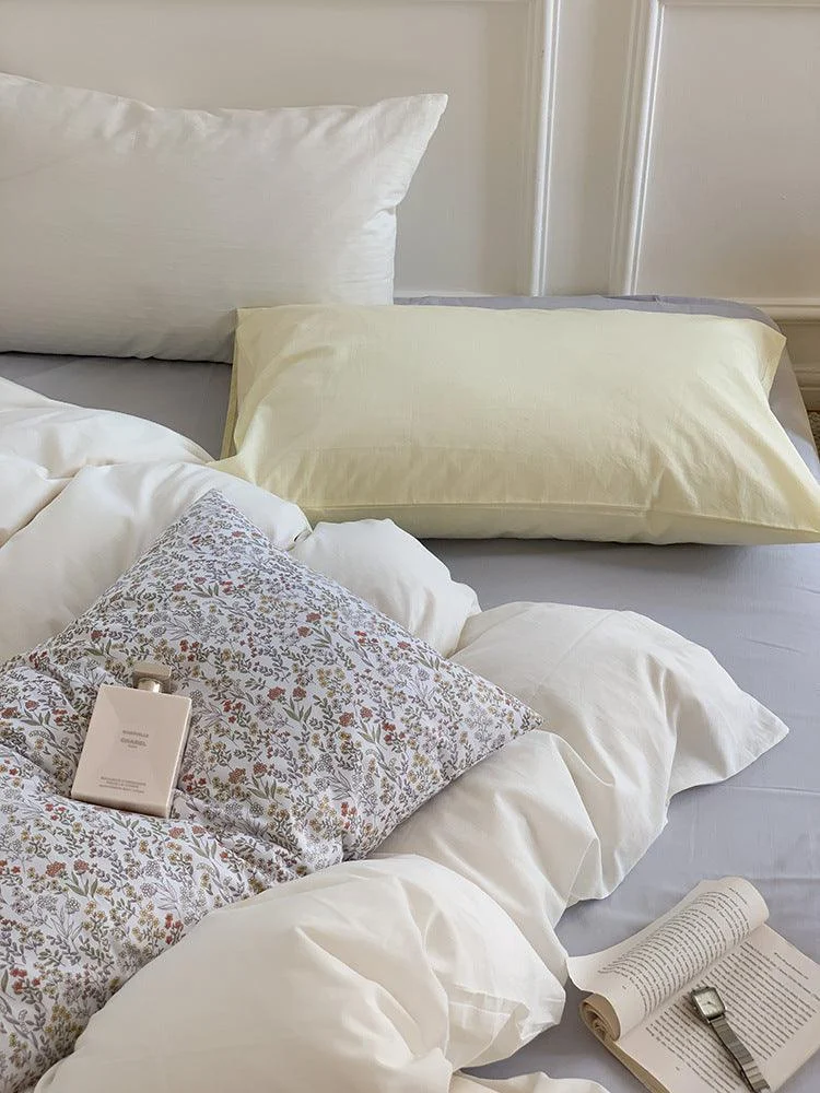 Cottagecore Pastel Duvet Bedding Set -  - #tag1#