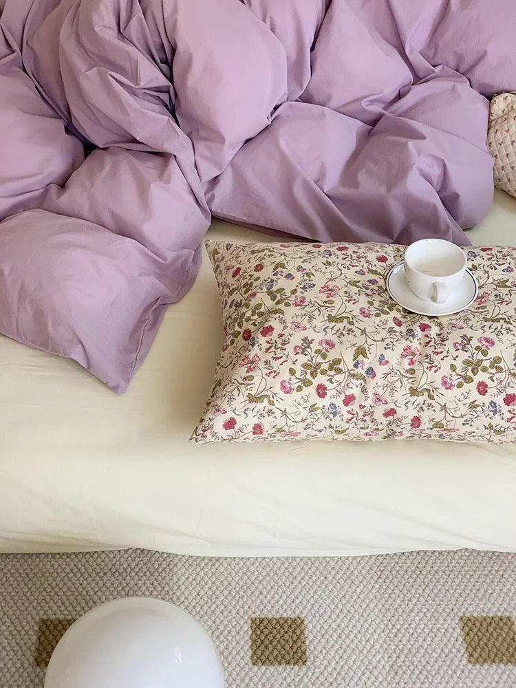 Cottagecore Pastel Duvet Bedding Set -  - #tag1#
