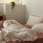 Cottagecore Ruffled Cozy Bedsheet Set tag1