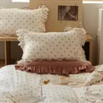 Cottagecore Ruffled Cozy Bedsheet Set tag1