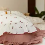 Cottagecore Ruffled Cozy Bedsheet Set tag1