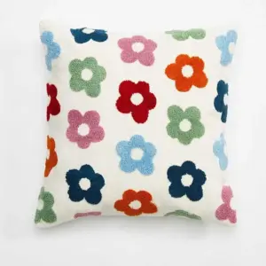 Cottagecore Vintage Daisy Floral Pillow Covers - 
