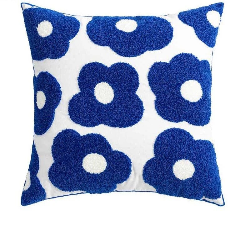 Cottagecore Vintage Daisy Floral Pillow Covers -