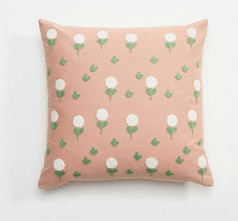 Cottagecore Vintage Daisy Floral Pillow Covers -