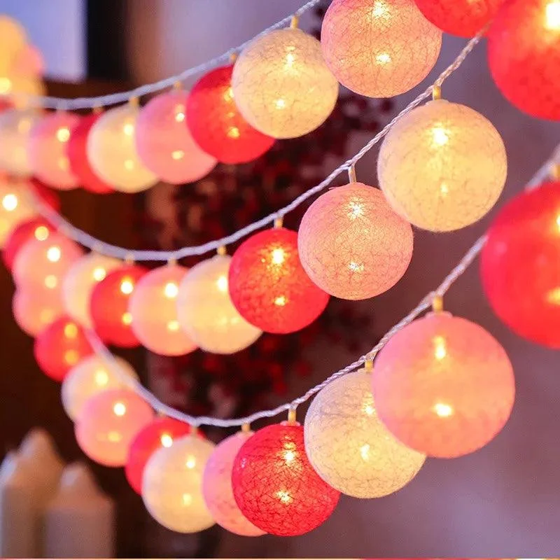 Cotton Ball Fairy LED Lights -  - #tag1#