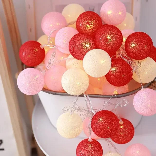 Cotton Ball Fairy LED Lights -  - #tag1#