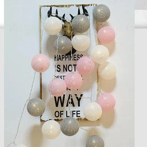 Cotton Ball Fairy LED Lights -  - #tag1#
