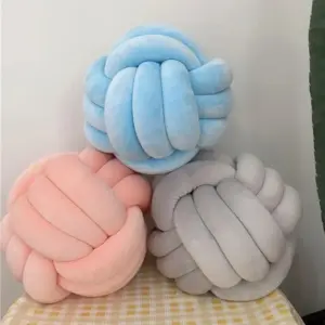 Cotton Hand Knotted Decorative Pillow