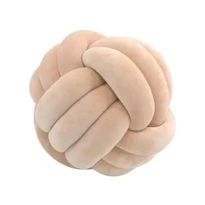 Cotton Hand Knotted Decorative Pillow -  - #tag1#