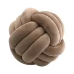 Cotton Hand Knotted Decorative Pillow tag1