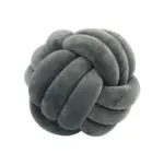 Cotton Hand Knotted Decorative Pillow tag1